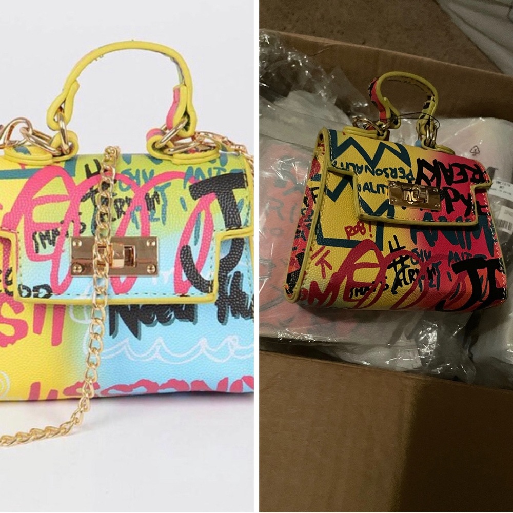 Mini Graffiti Handbag